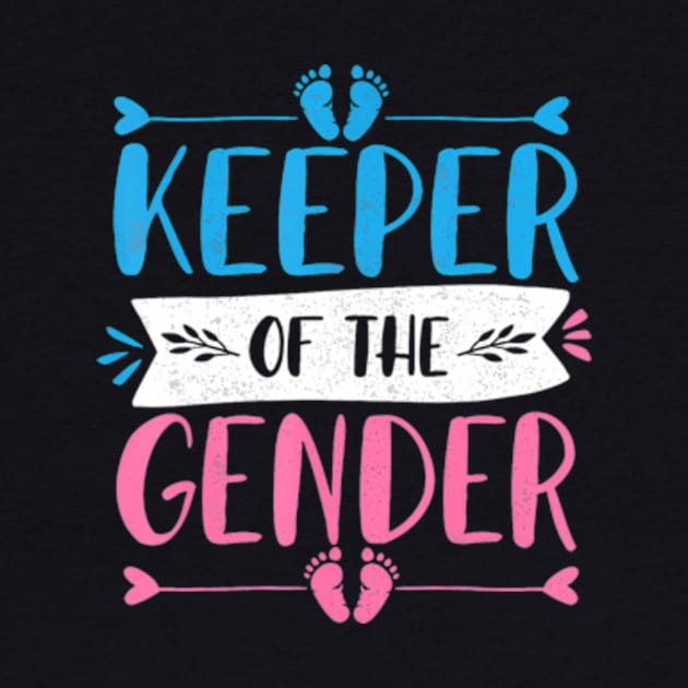 Keeper of the Gender Reveal Baby Announcement party by Eduardo